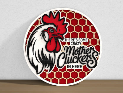 Farm Animal Welcome Sign SVG Laser Cut File for Glowforge and LightBurn