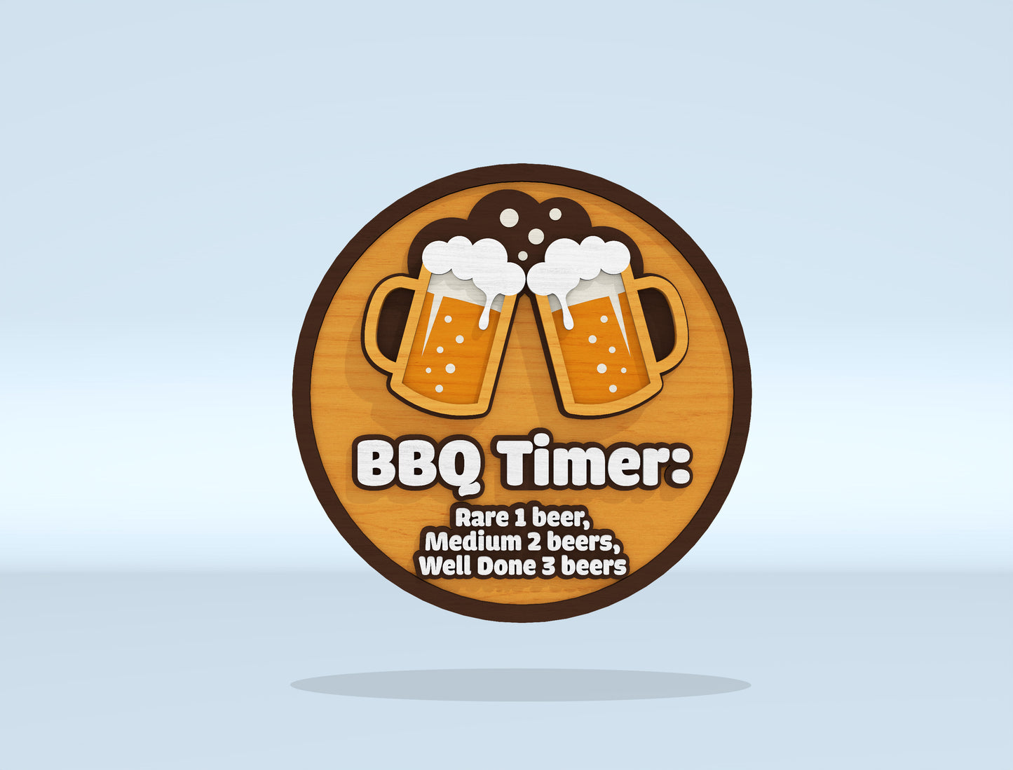 BBQ Grill Sign Bundle SVG Laser Cut File for xTool and Glowforge