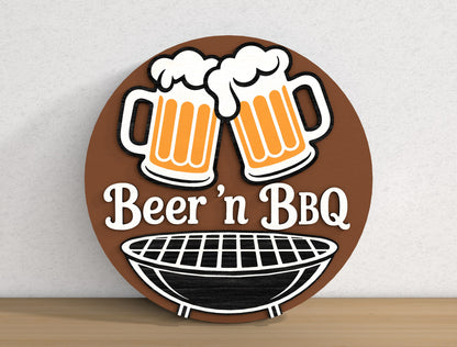 Backyard Bar and Grill SVG Bundle for Glowforge, xTool, and LightBurn