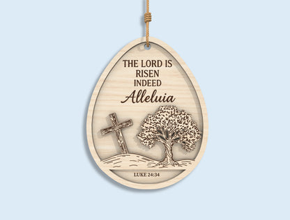 Christian Easter Egg Ornament SVG Bundle for LightBurn and Glowforge