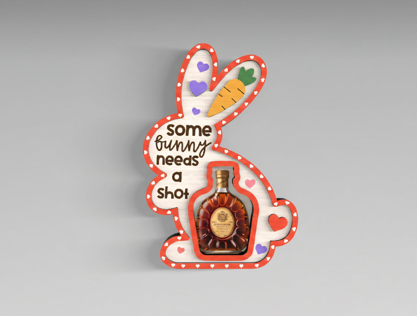 Easter Bunny Bottle Holder SVG 19 Designs Laser Cut for Glowforge and xTool