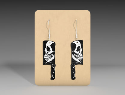 Halloween Horror Knife Earrings SVG Bundle 10 Designs for xTool LightBurn