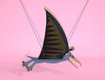 Pterodactyl SVG Bundle Flying Dinosaur Laser Cut File for Glowforge