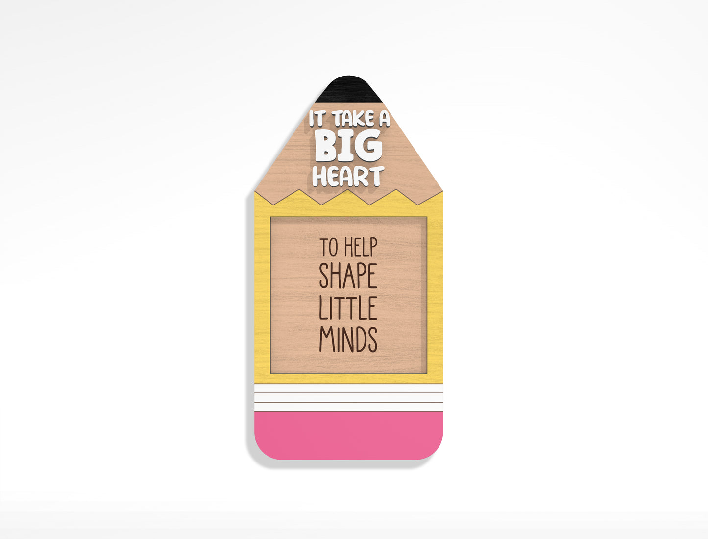 Teacher Sticky Note Holder SVG Bundle Laser Cut File for Glowforge
