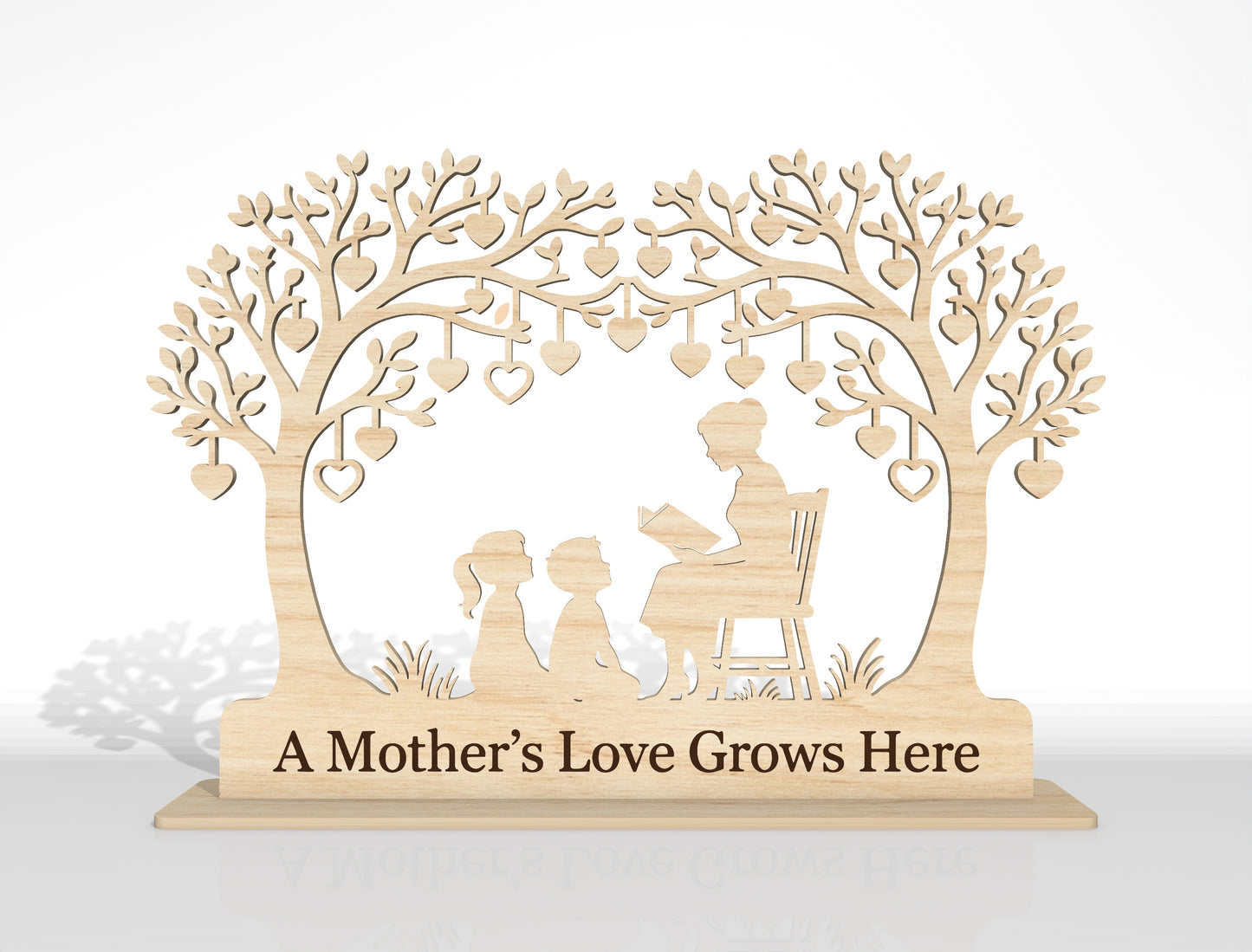 Mother's Day Wooden Sign SVG Bundle Mixed Designs for xTool
