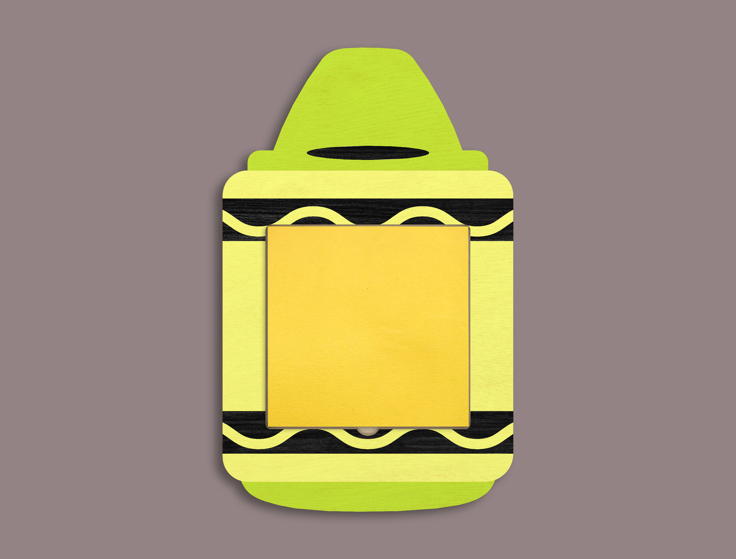 Personalized Teacher Sticky Note Holder SVG for Glowforge and xTool
