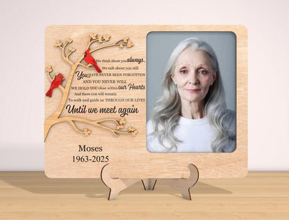 Memorial Photo Frame SVG Laser Cut File for Glowforge