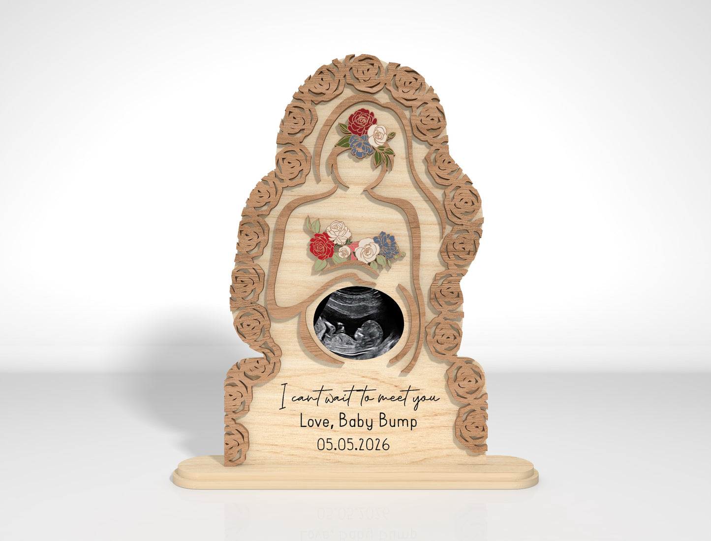 First Mother's Day Photo Frame SVG Bundle for xTool and Glowforge