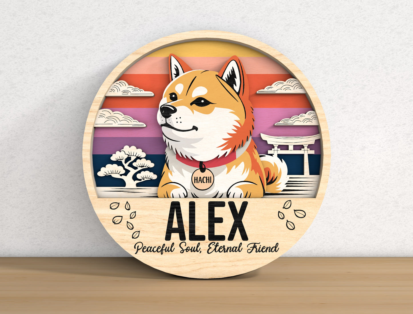 Dog Memorial Sign SVG Bundle for Glowforge, LightBurn, or xTool