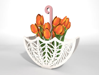 3D Flower Gift Box SVG Bundle Mother's Day for LightBurn and xTool