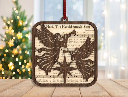 Christian Nativity Ornament SVG Bundle Christmas Laser Cut Files