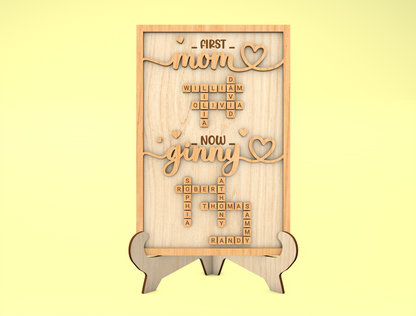 Baby Birth Stats Name Sign SVG Bundle for Glowforge and xTool