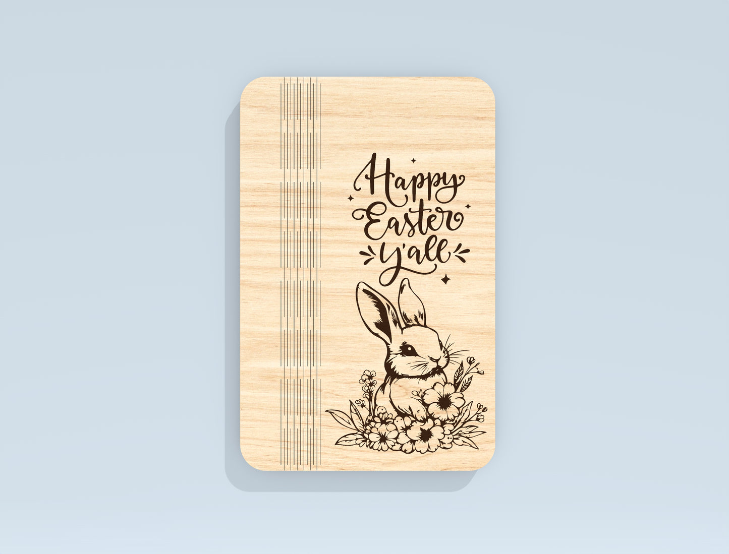 Easter Money Holder & Gift Box Laser Cut File | Religious Bunny SVG | Digital Download | Ready to Cut for Glowforge, xTool, LightBurn, etc.