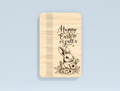Easter Money Holder & Gift Box Laser Cut File | Religious Bunny SVG | Digital Download | Ready to Cut for Glowforge, xTool, LightBurn, etc.