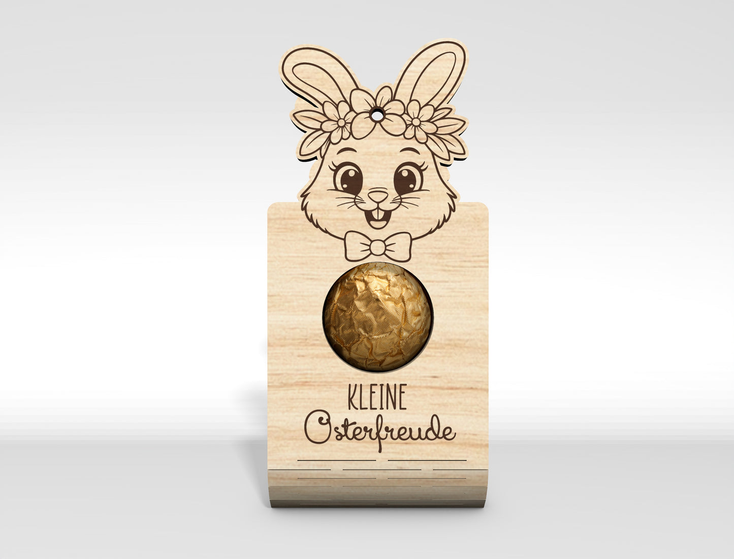 Easter Bunny Chocolate Holder SVG 9 Cute Designs for LightBurn and Glowforge