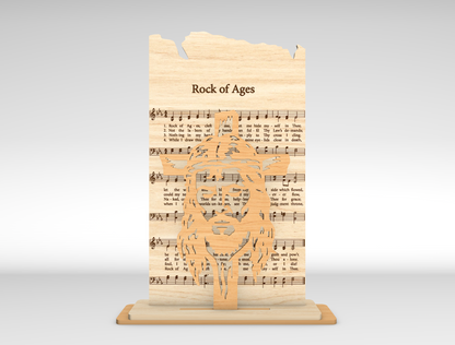 Christian Cross Tabletop Decor SVG Jesus Silhouette Bundle for Glowforge