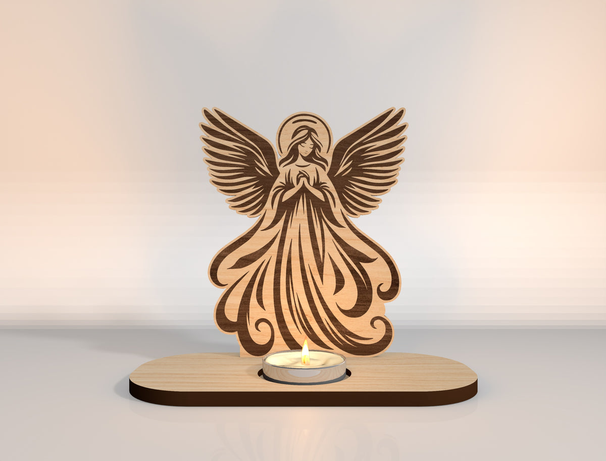 Christmas Nativity Candle Holder SVG Bundle 4