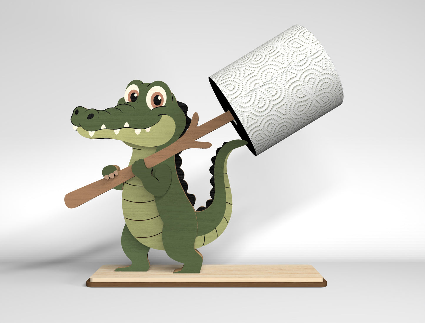 Safari Animal Toilet Roll Holder SVG Bundle for Glowforge and LightBurn