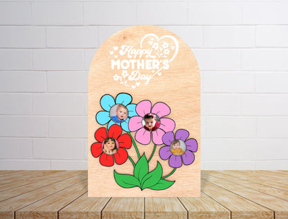 Mother's Day Flower Photo Display SVG Bundle for Glowforge and xTool