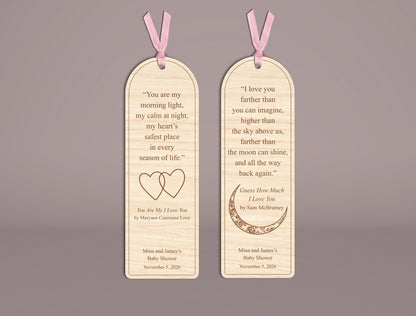 Engraved Quote Bookmark SVG File for LightBurn Glowforge