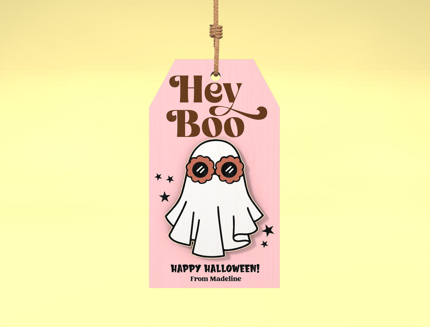 Halloween Gift Tag SVG Bundle 5 Designs for Glowforge xTool LightBurn