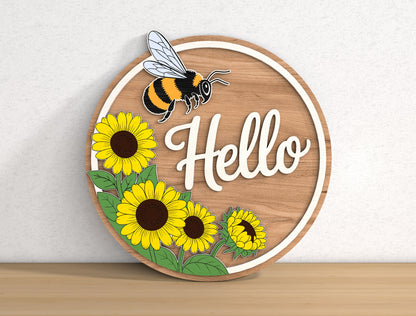 Fruit Summer Door Hanger SVG Bundle for xTool and Glowforge