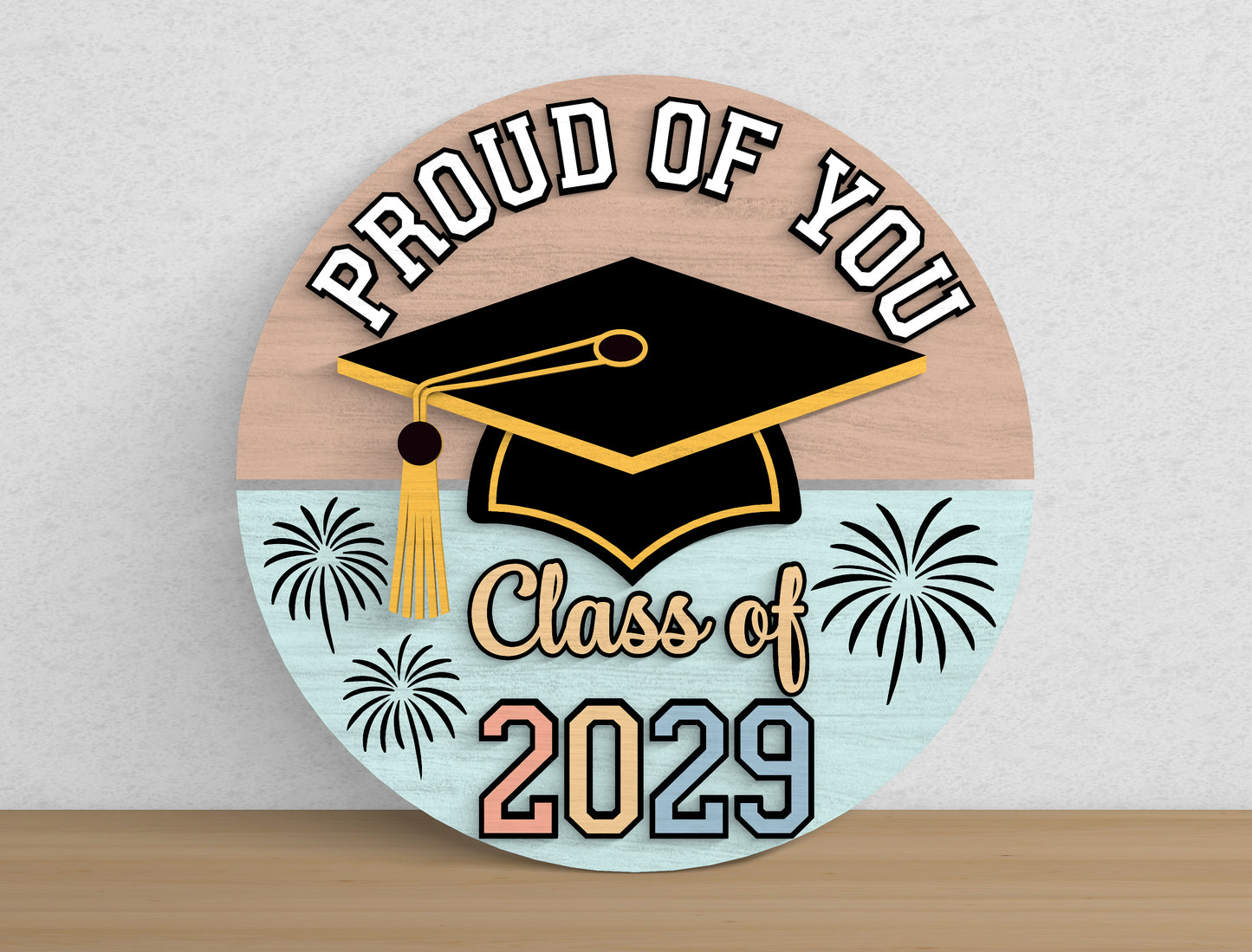 Personalized Graduation Door Decor SVG for Glowforge and LightBurn