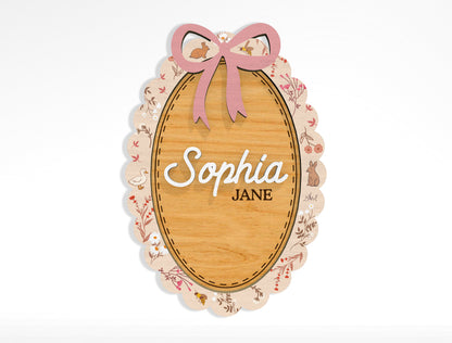 Baby Birth Stats Sign SVG File for Glowforge and xTool