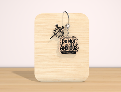 Christian Bible Verse Keychain SVG Inspirational Faith for Glowforge