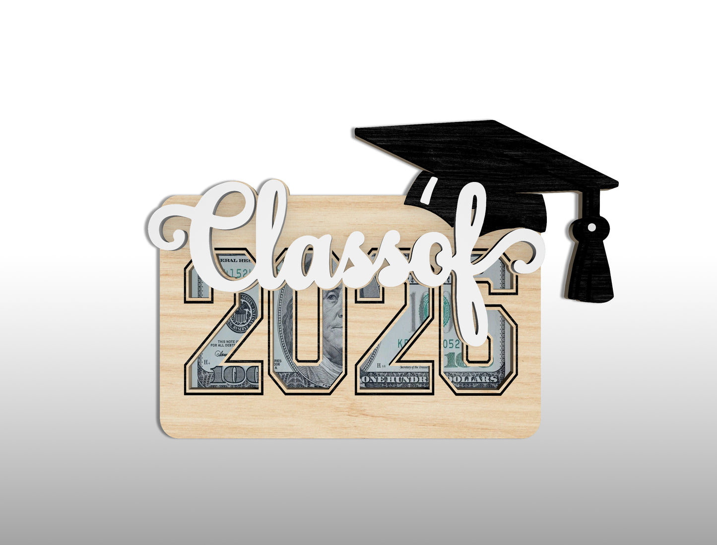 Graduation Money Holder SVG Bundle for LightBurn and Glowforge