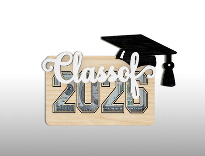 Graduation Money Holder SVG Bundle for LightBurn and Glowforge