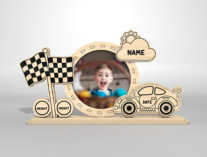 Personalized Family Photo Frame SVG Bundle for Glowforge and xTool
