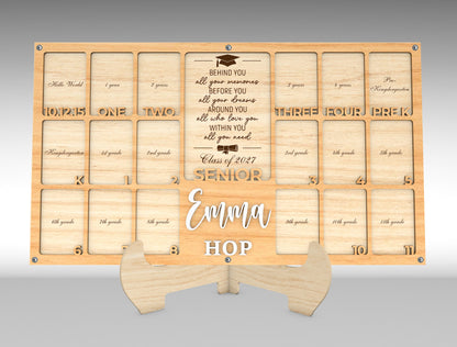 Graduation Grade Photo Frame SVG Laser Cut File for LightBurn and xTool