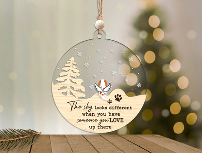 Dog Memorial Ornament SVG Bundle for Glowforge and LightBurn