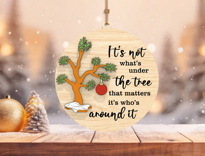Charlie Brown Christmas Tree Quote Ornament SVG Bundle 4