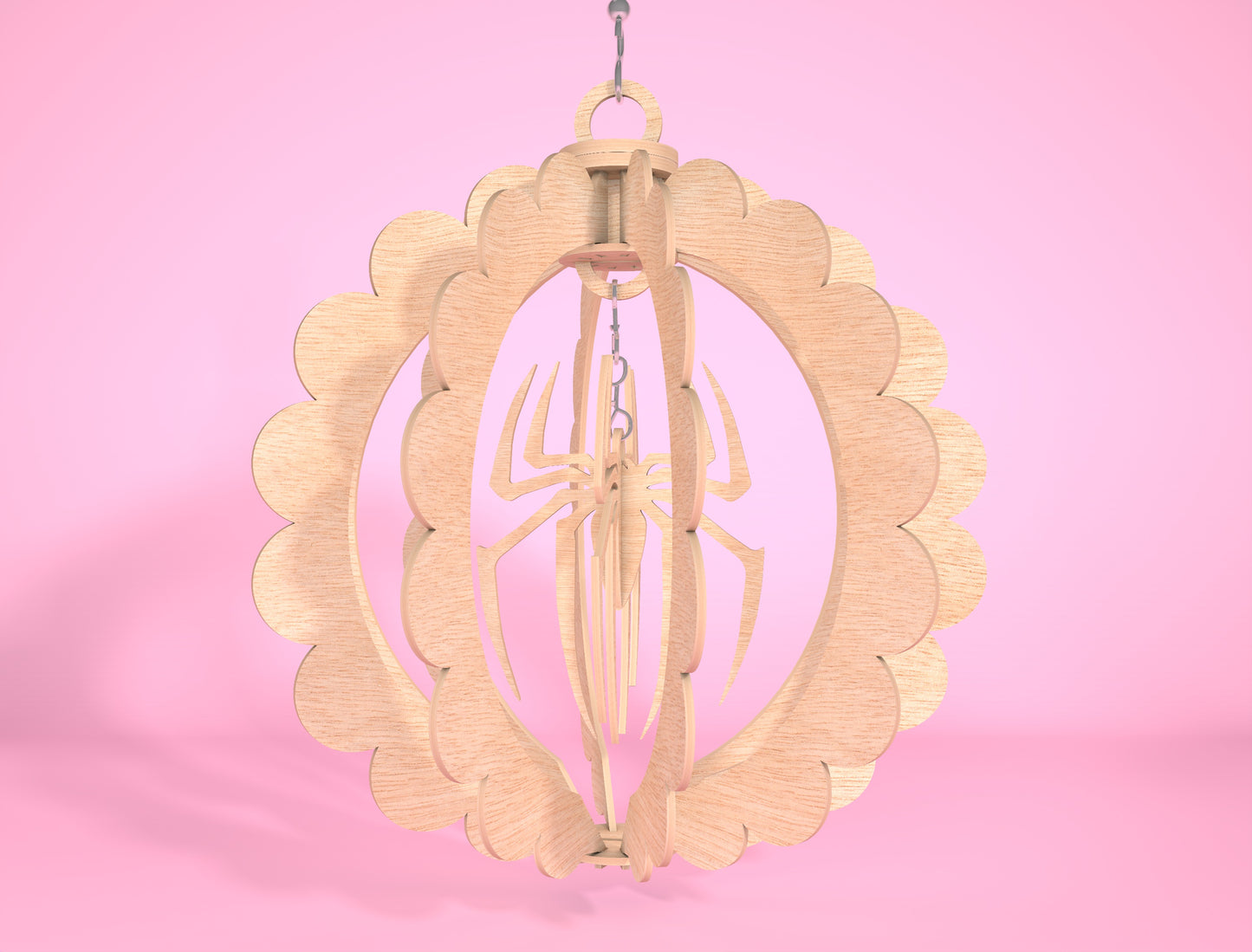 Butterfly Hanging Spinner SVG Laser Cut File for xTool and Glowforge