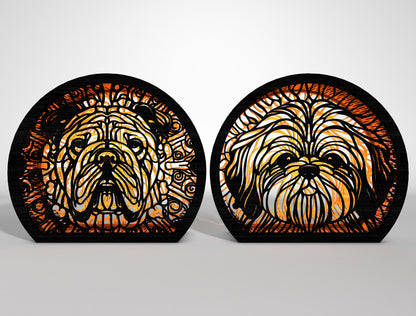 DIY Dog Lantern SVG Bundle Laser Cut File for xTool, Glowforge, or LightBurn