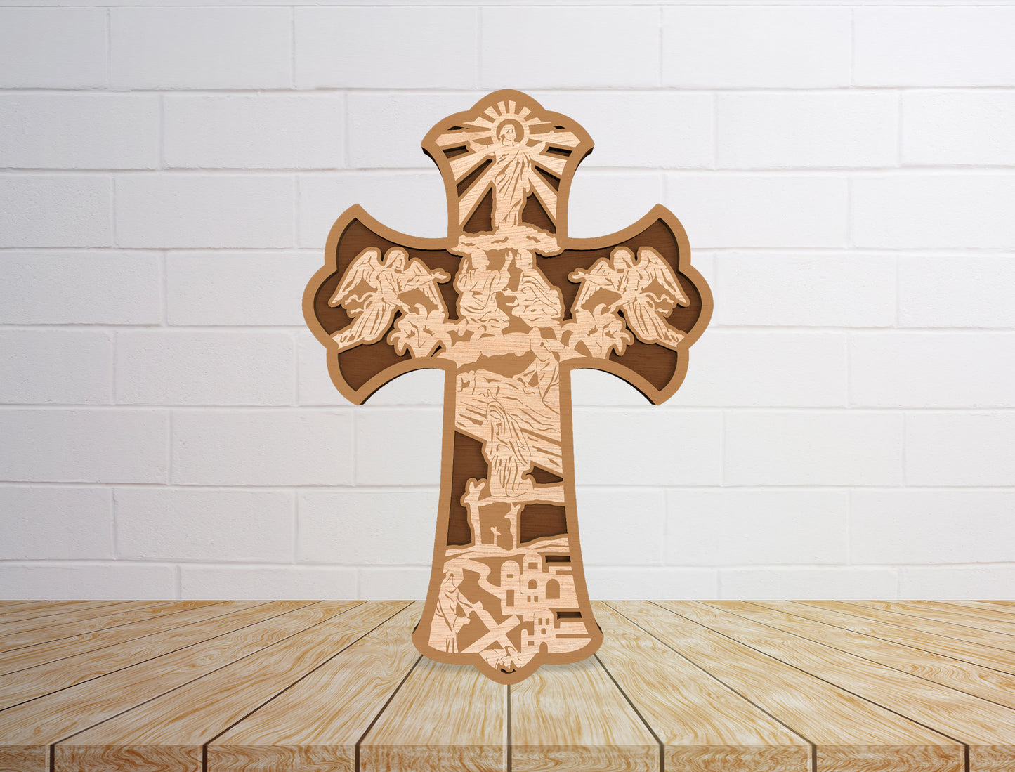 Cross Scripture SVG Bundle Christian Engraved Faith for LightBurn and xTool