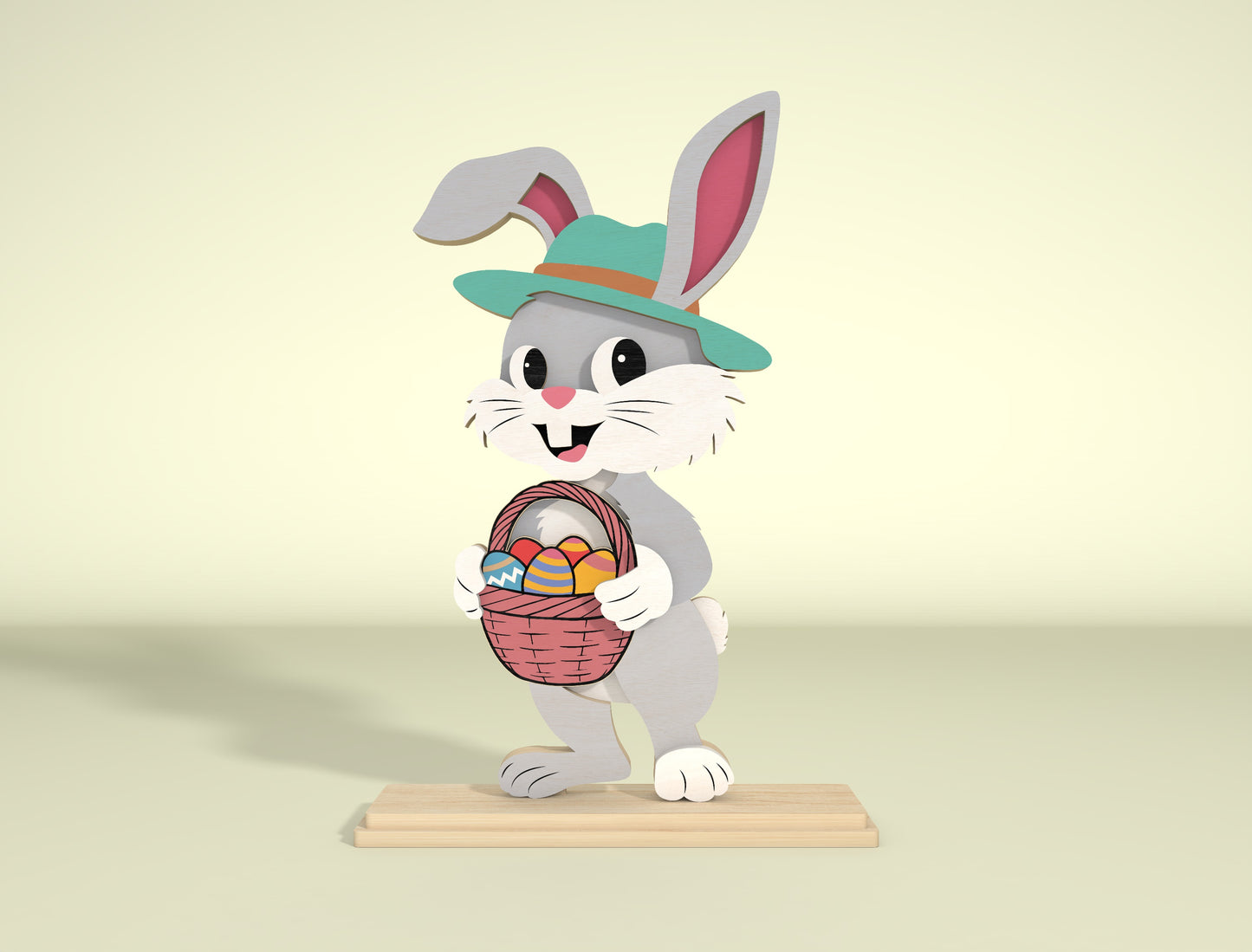 Cute Easter Character SVG Bundle 6 Designs for Glowforge and xTool