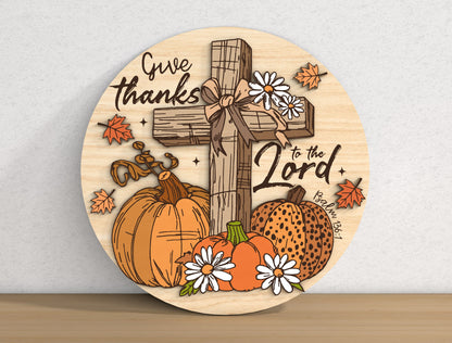 Fall Round Signs SVG Bundle for Glowforge xTool LightBurn | 10 Designs