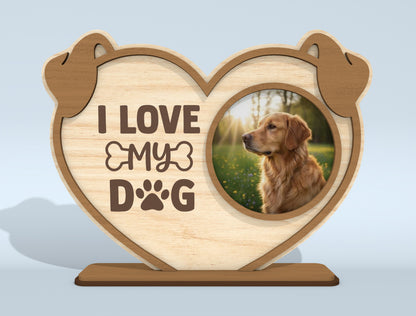 Pet Photo Frame SVG Bundle Laser Cut File for Glowforge and xTool