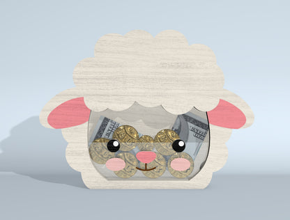 Animal Piggy Bank SVG Bundle Laser Cut File for xTool and Glowforge