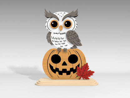 Halloween Tabletop Decor SVG Bundle Laser Cut Files for xTool