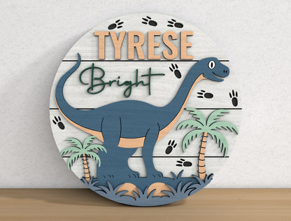 Personalized Nursery Sign SVG Bundle for xTool Glowforge