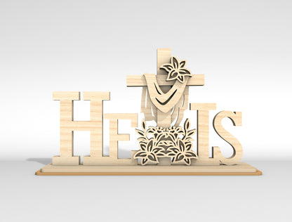 Christian Tabletop Cross Faith Decor SVG Bundle for LightBurn and xTool
