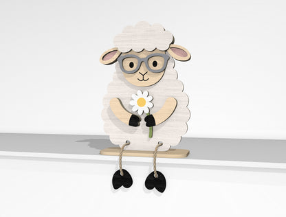 Animal Shelf Sitters SVG Bundle Laser Cut File for xTool and Glowforge