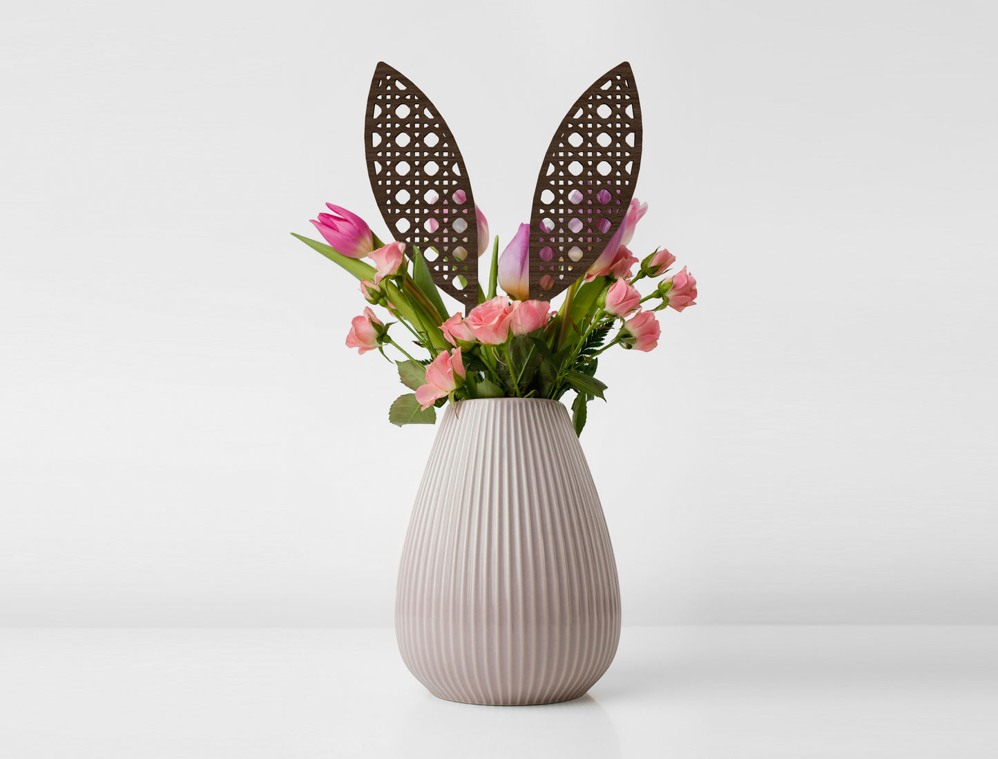 Easter Bunny Ears Plant Stick SVG 20 Designs Laser Cut for LightBurn and xTool
