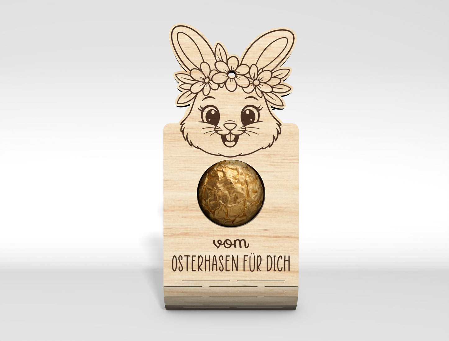 Easter Bunny Chocolate Holder SVG 9 Cute Designs for LightBurn and Glowforge
