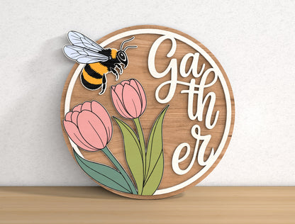 Fruit Summer Door Hanger SVG Bundle for xTool and Glowforge