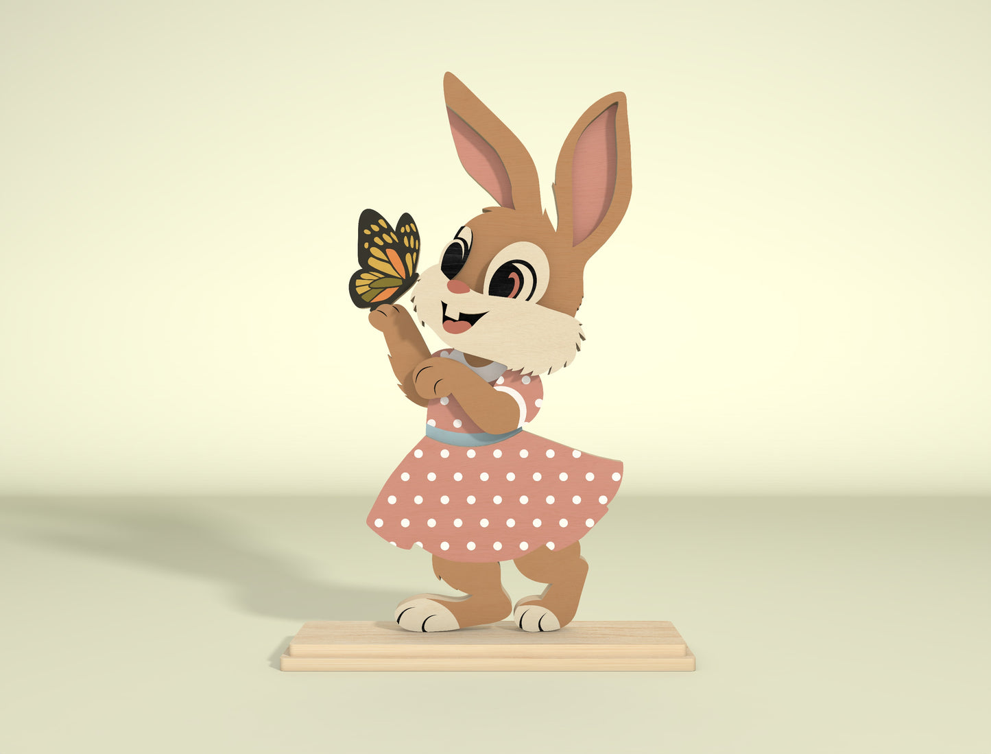 Cute Easter Character SVG Bundle 6 Designs for Glowforge and xTool